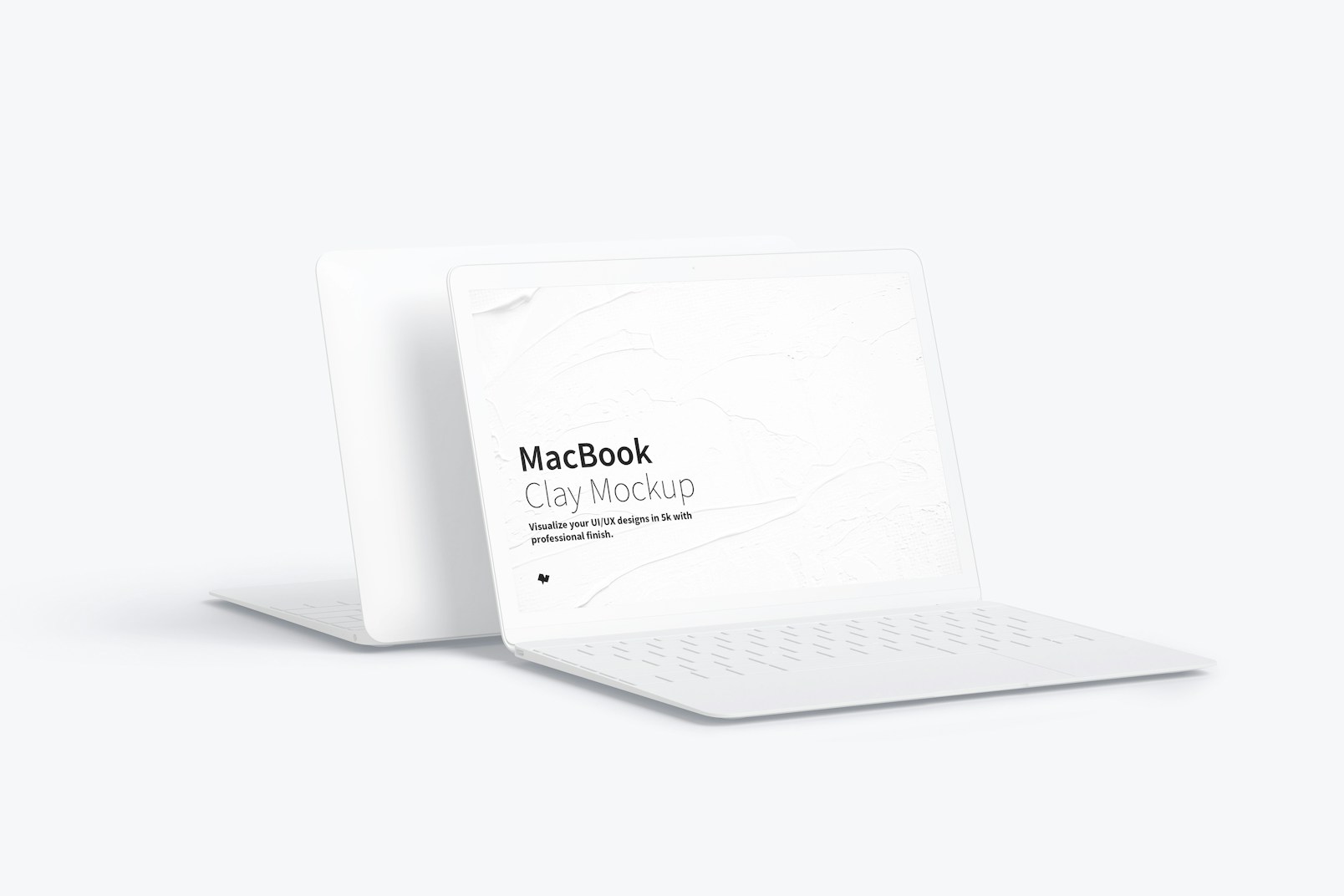 Clay MacBook Mockup