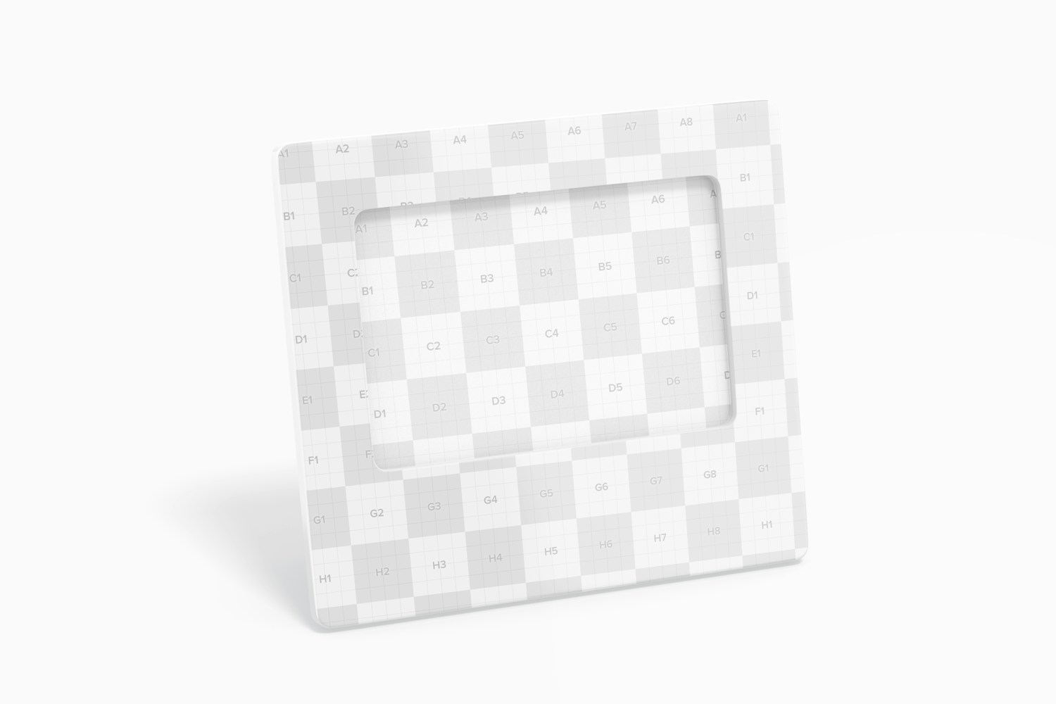 Children Table Photo Frame Mockup, Front View Children Table Photo Frame Mockup, Front View