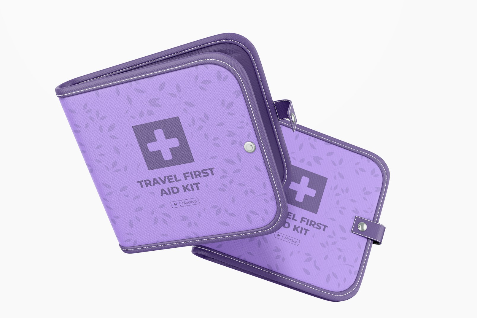 Travel First Aid Kit Mockup, Floating