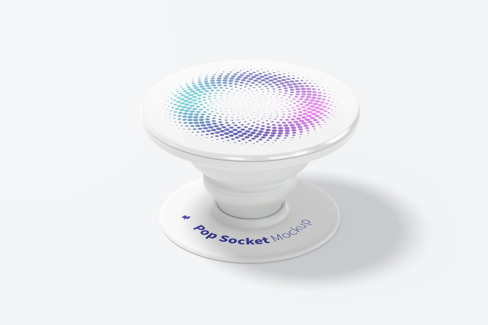 Popsocket Mockup, Perspective View