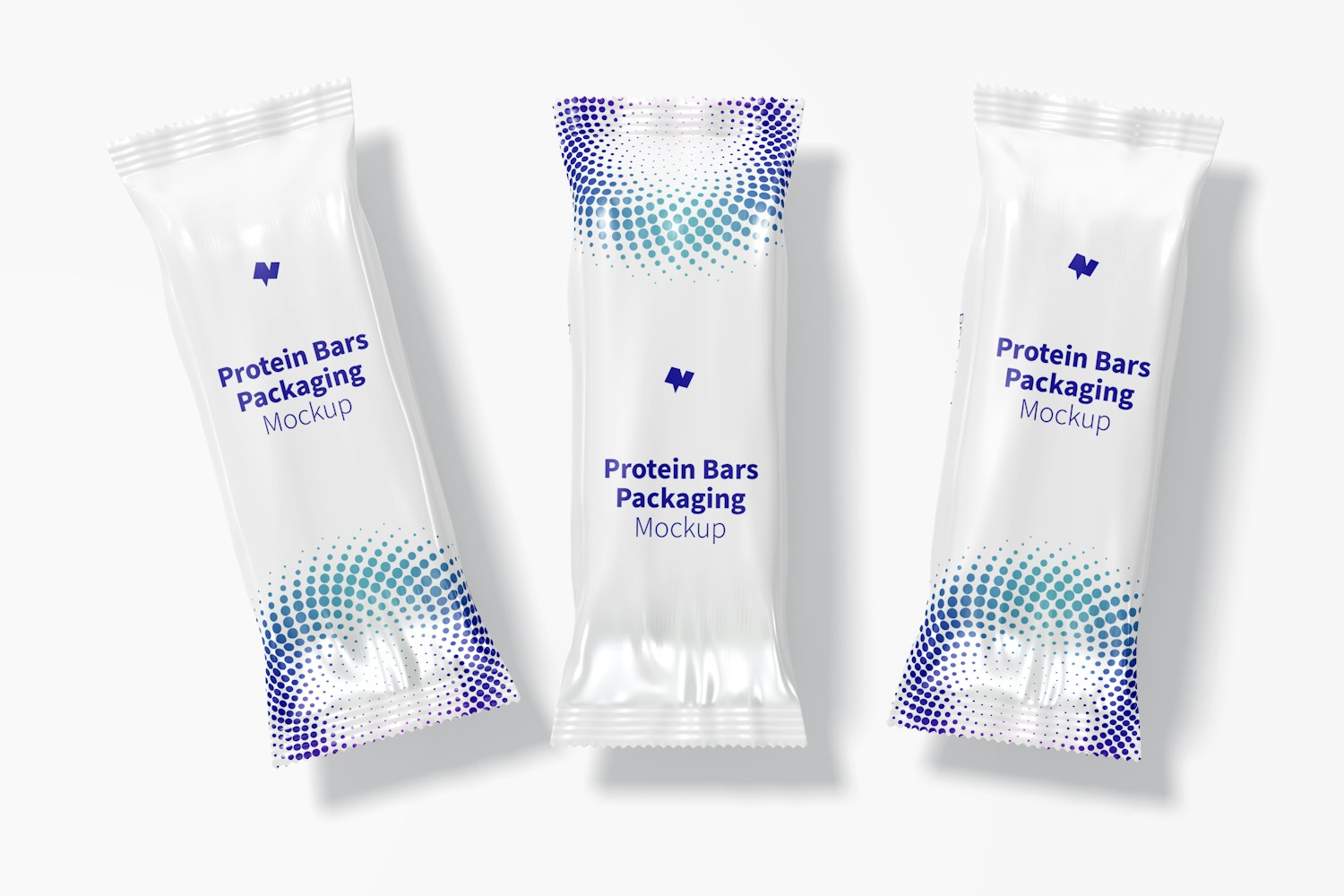 Protein Bars Packaging Set Mockup Protein Bars Packaging Set Mockup