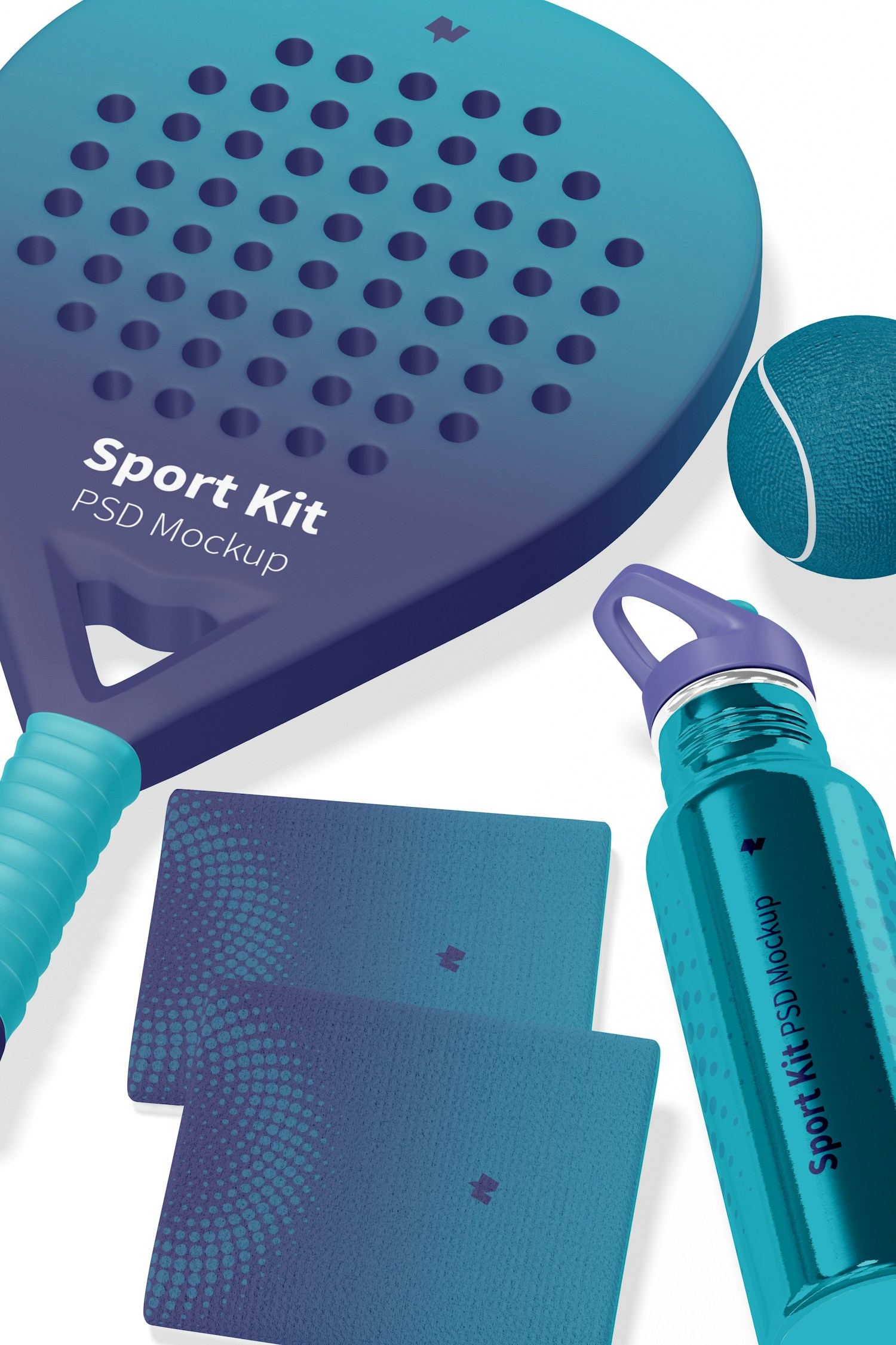 Sport Kit Mockup, Close Up