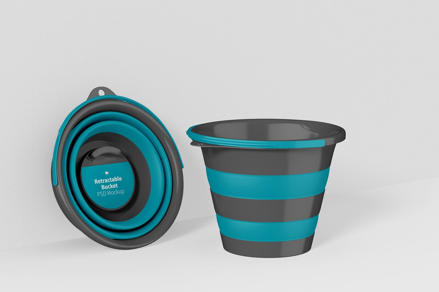 Retractable Bucket Mockup Retractable Bucket Mockup