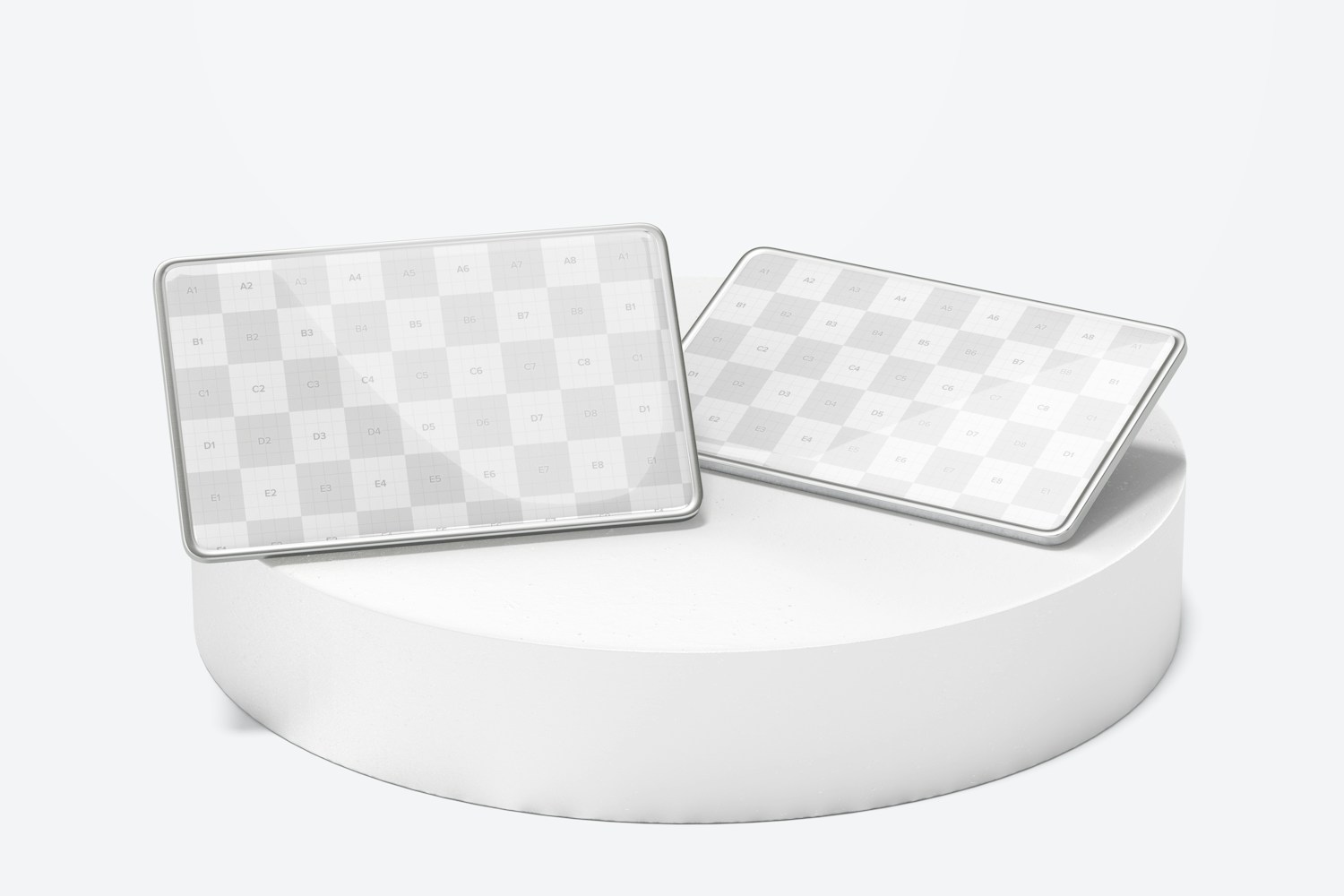 Rectangular Enamel Pins Mockup Rectangular Enamel Pins Mockup
