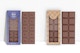 Maqueta de Caja de Chocolate con Ventana, Vista Frontal