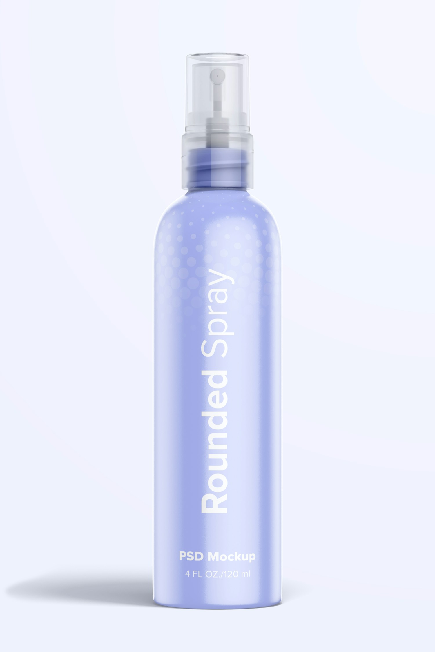 Maqueta de Spray Redondeado de 4 oz Maqueta de Spray Redondeado de 4 oz