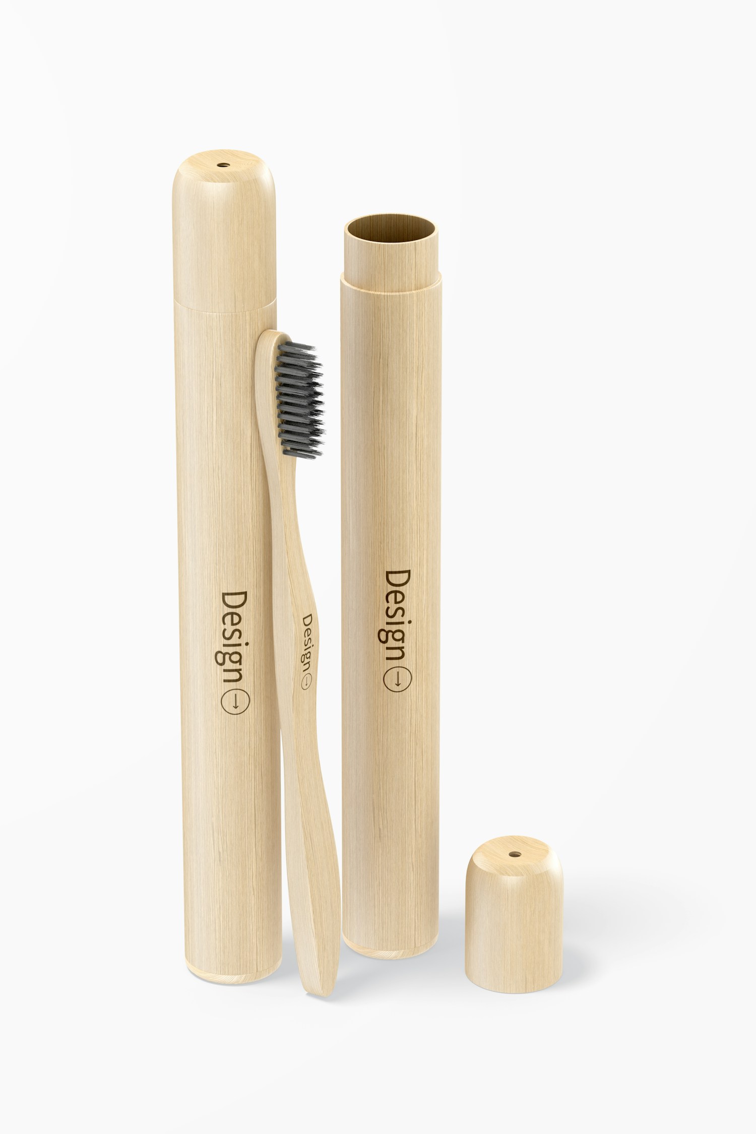 Toothbrush Cases Mockup