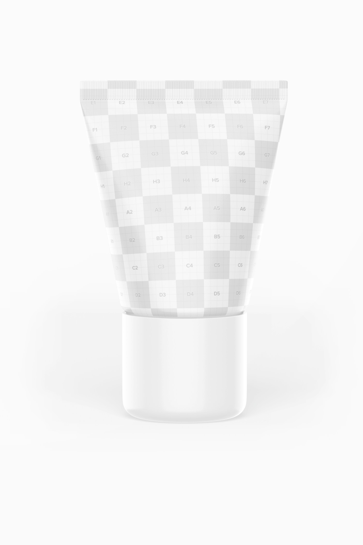 1.23 Oz Candy Tube Mockup, Front View
