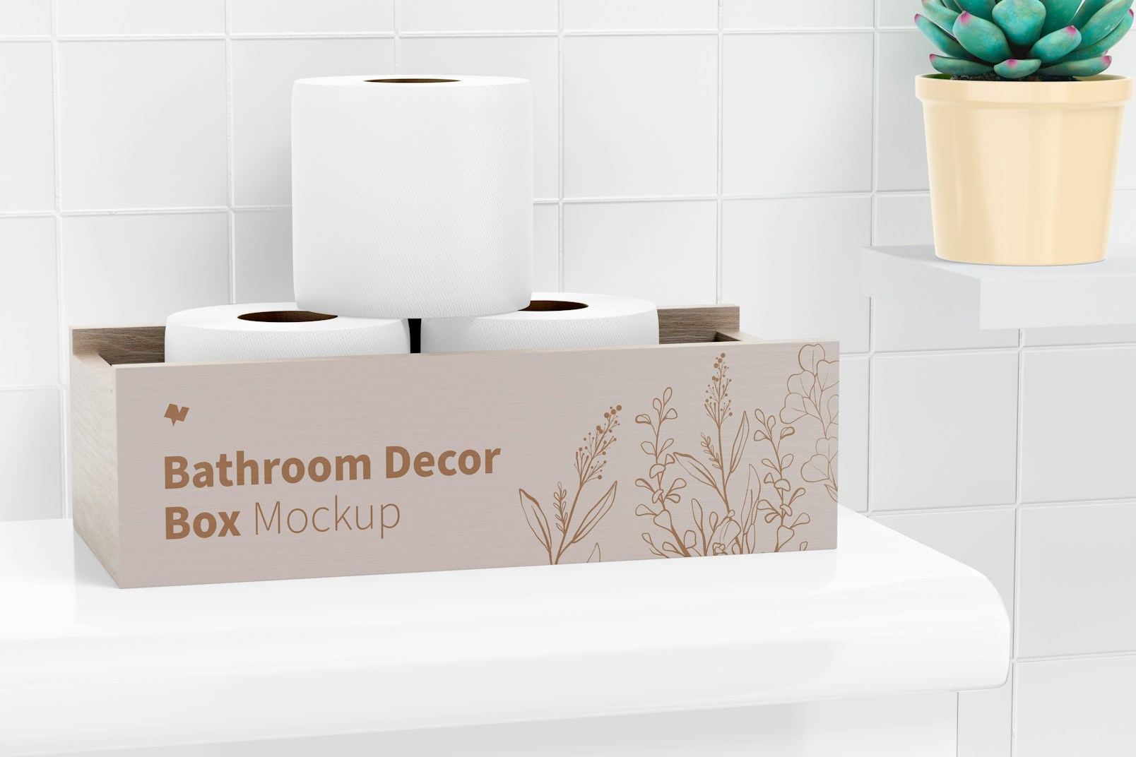 Bathroom Decor Box Mockup 02
