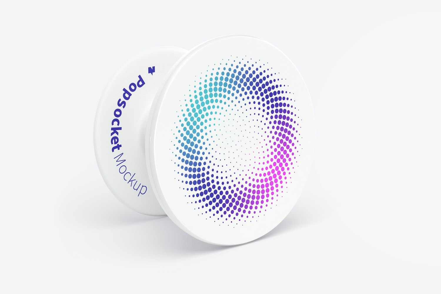 Popsocket Mockup, Side View Popsocket Mockup, Side View