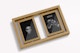 Double Spinning Photo Frame Mockup, Perspective