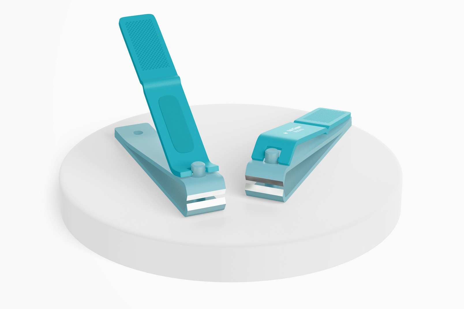 Nail Clipper Mockup, Opened and Closed