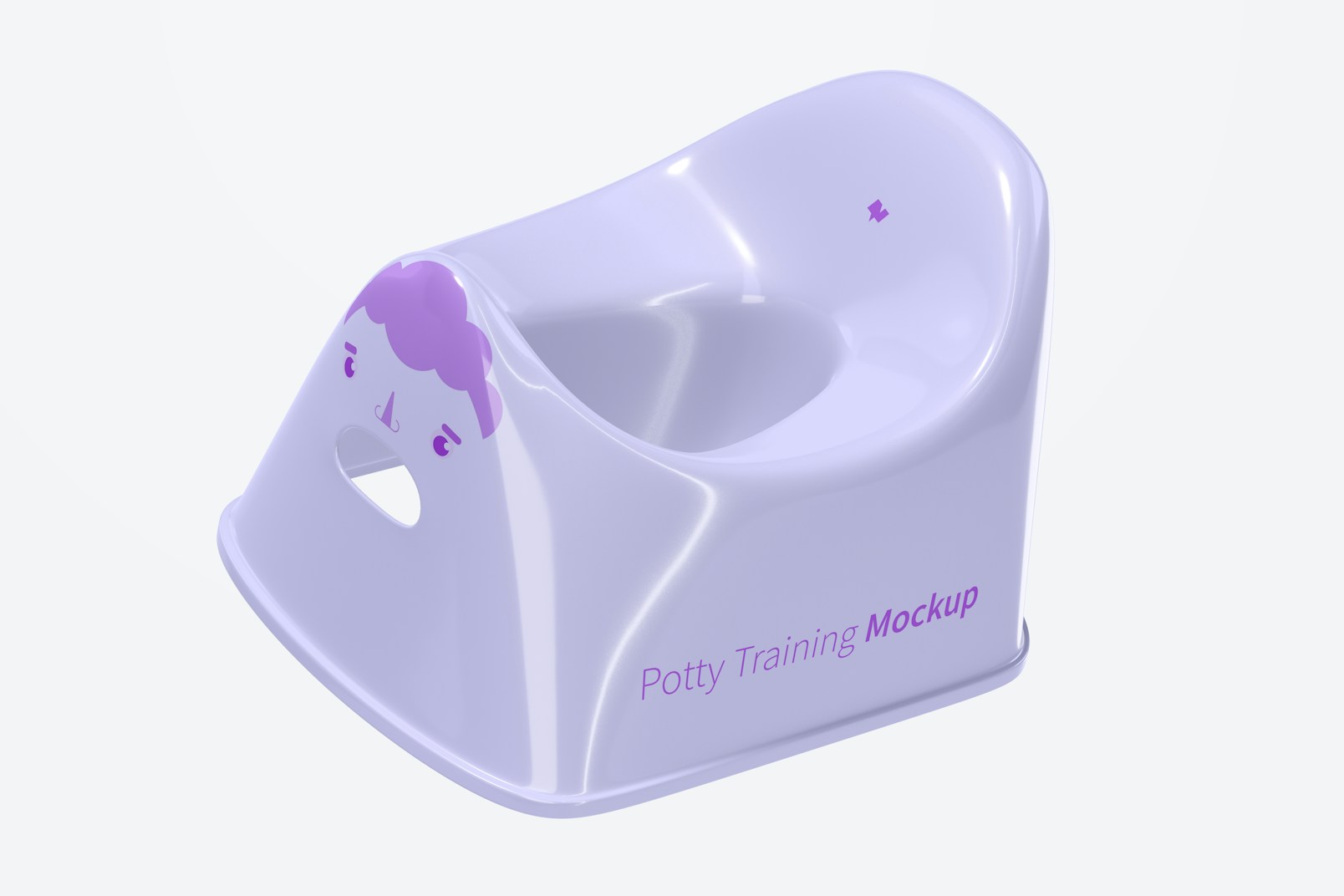 Potty Training Mockup, Floating