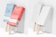 Rectangular Paper Popsicle Packaging Mockup, Side View