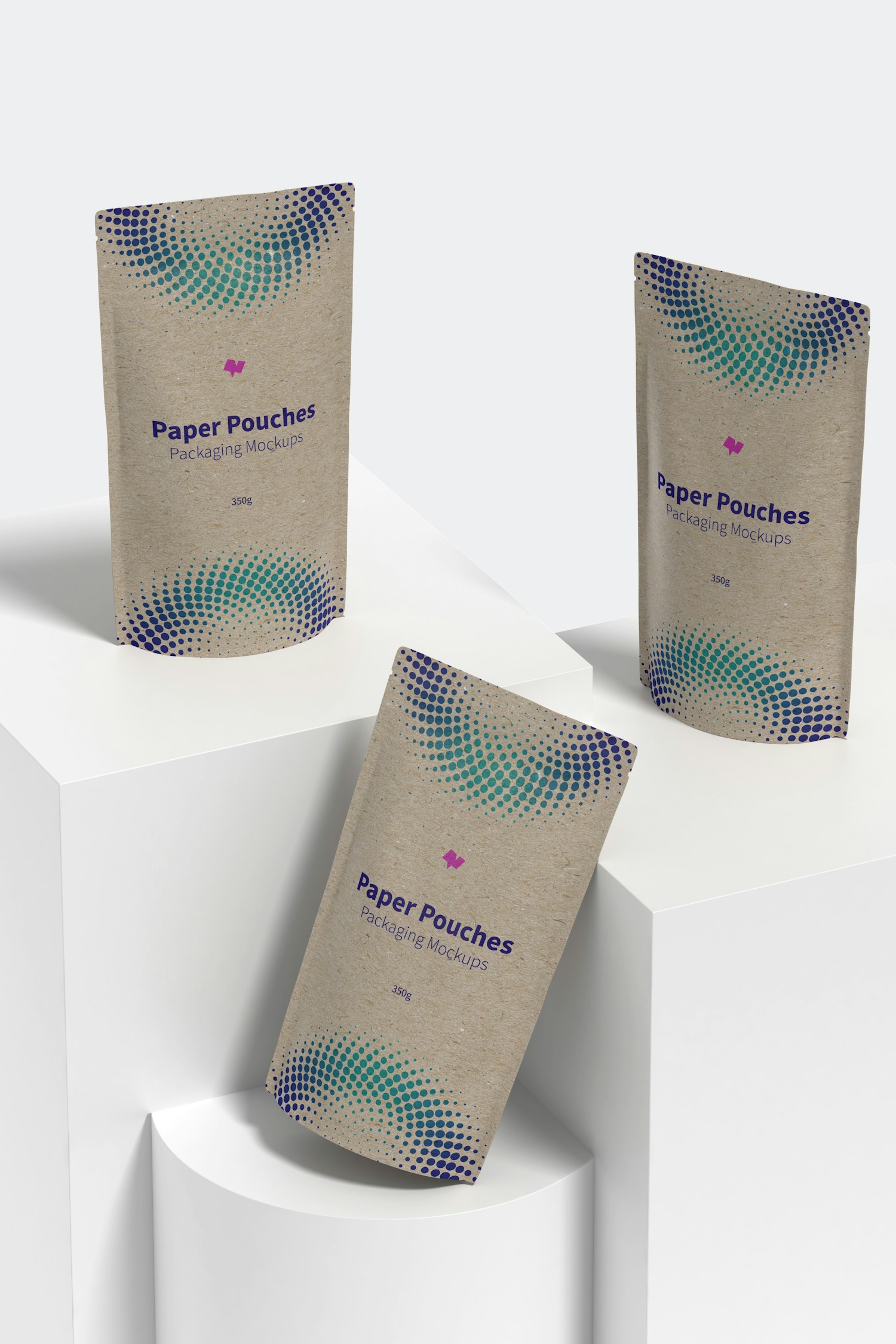 Paper Pouches Packaging Mockup