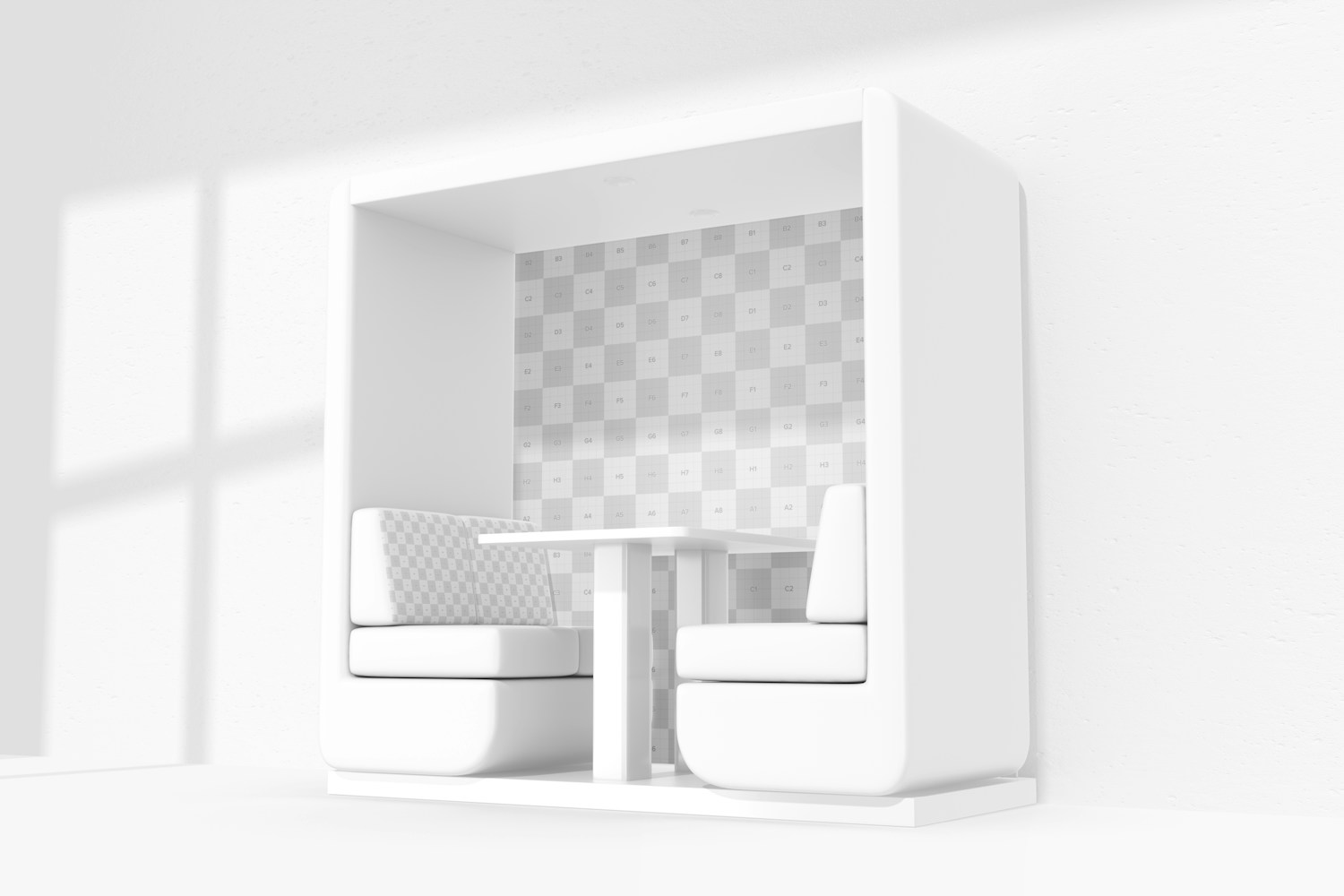 Coworking Booth Mockup