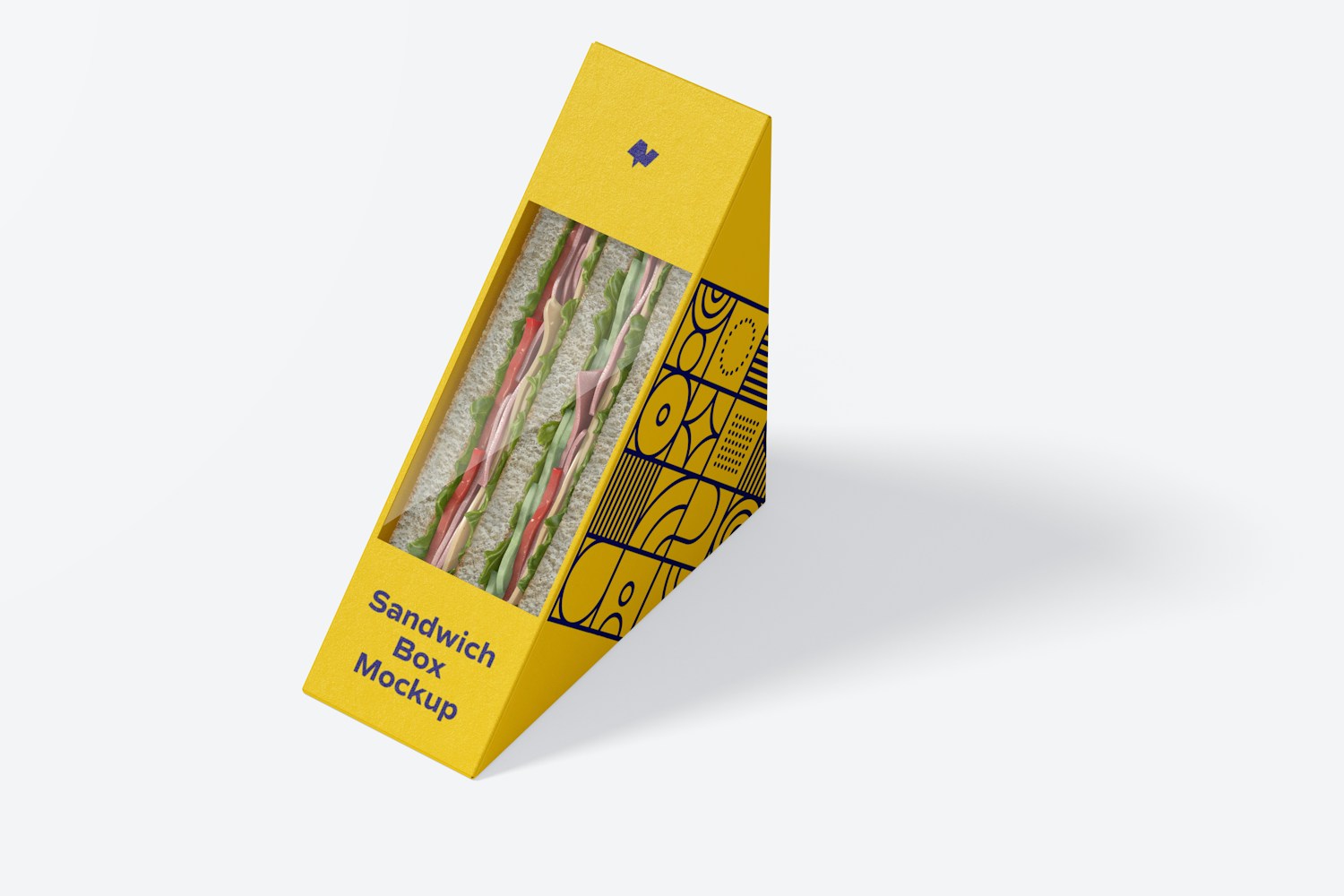 Sandwich Box Mockup Sandwich Box Mockup