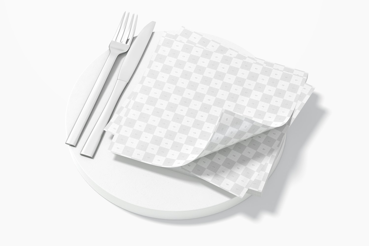 Paper Napkins Mockup Paper Napkins Mockup