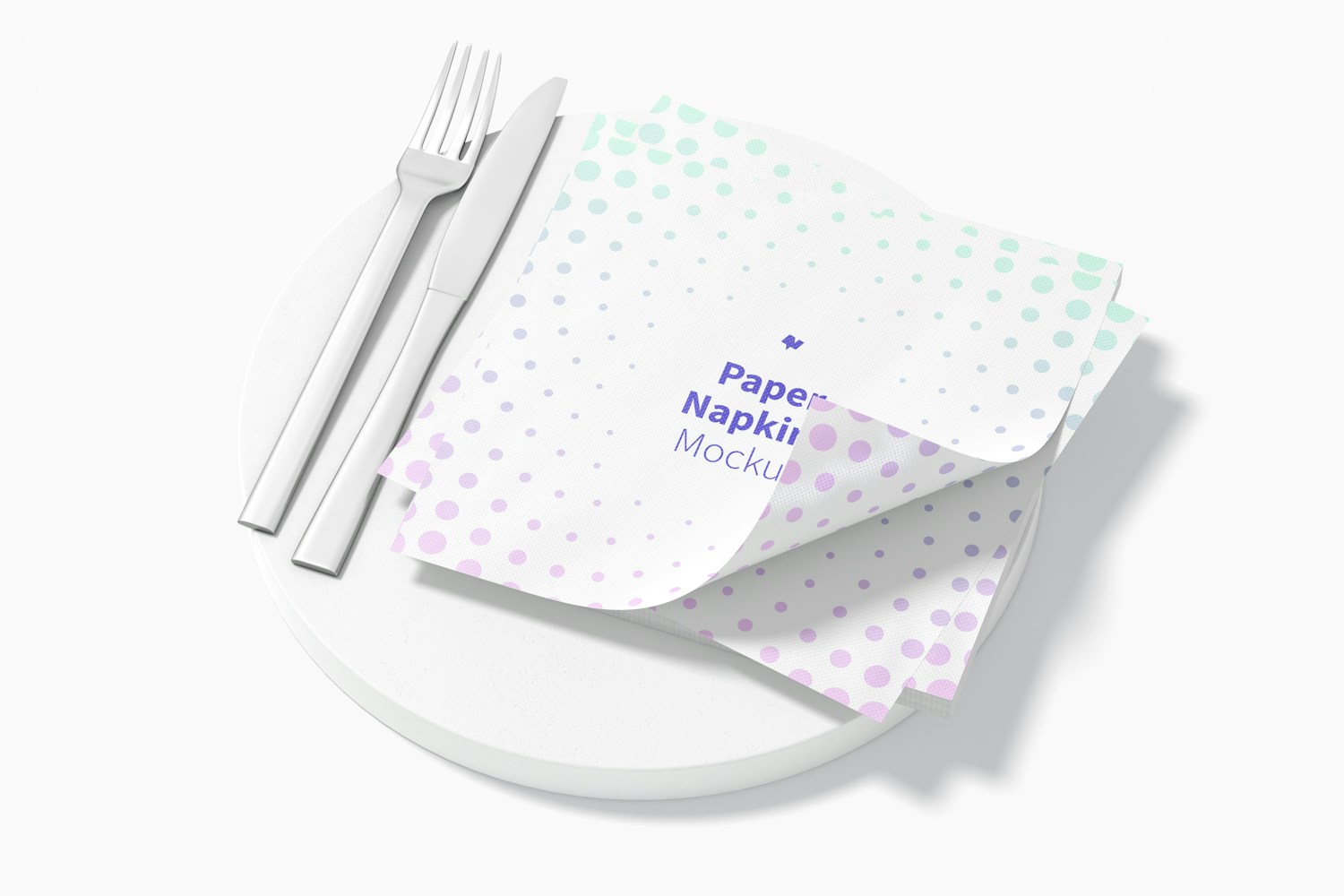Paper Napkins Mockup Paper Napkins Mockup