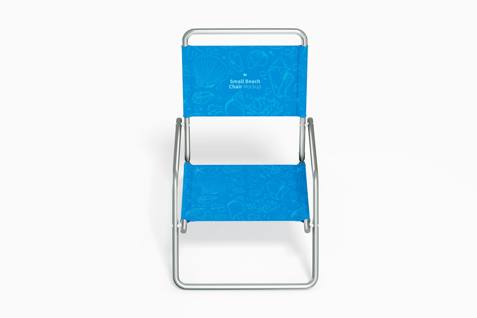 Small Beach Chair Mockup, Front View