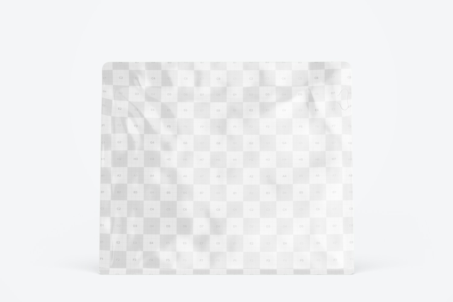 8 oz Bag Mockup, Front View 8 oz Bag Mockup, Front View