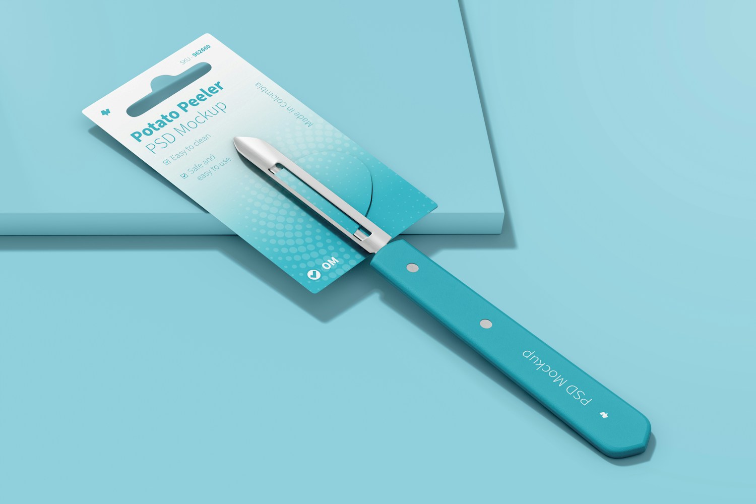 Potato Peeler Mockup Potato Peeler Mockup