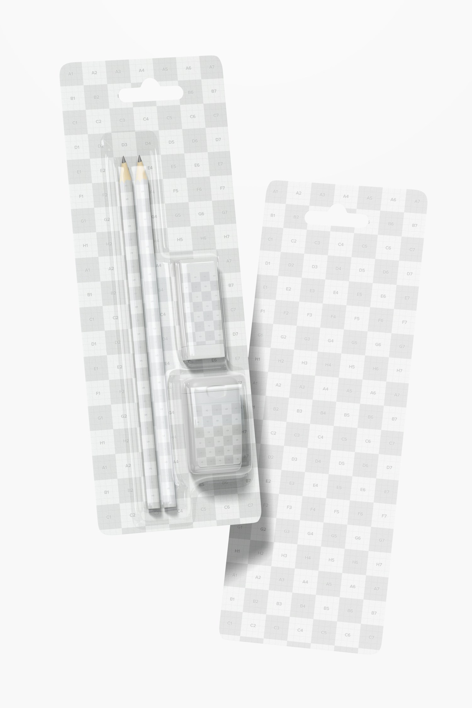 Maqueta de Blíster de Kit para Dibujar, Flotando Maqueta de Blíster de Kit para Dibujar, Flotando