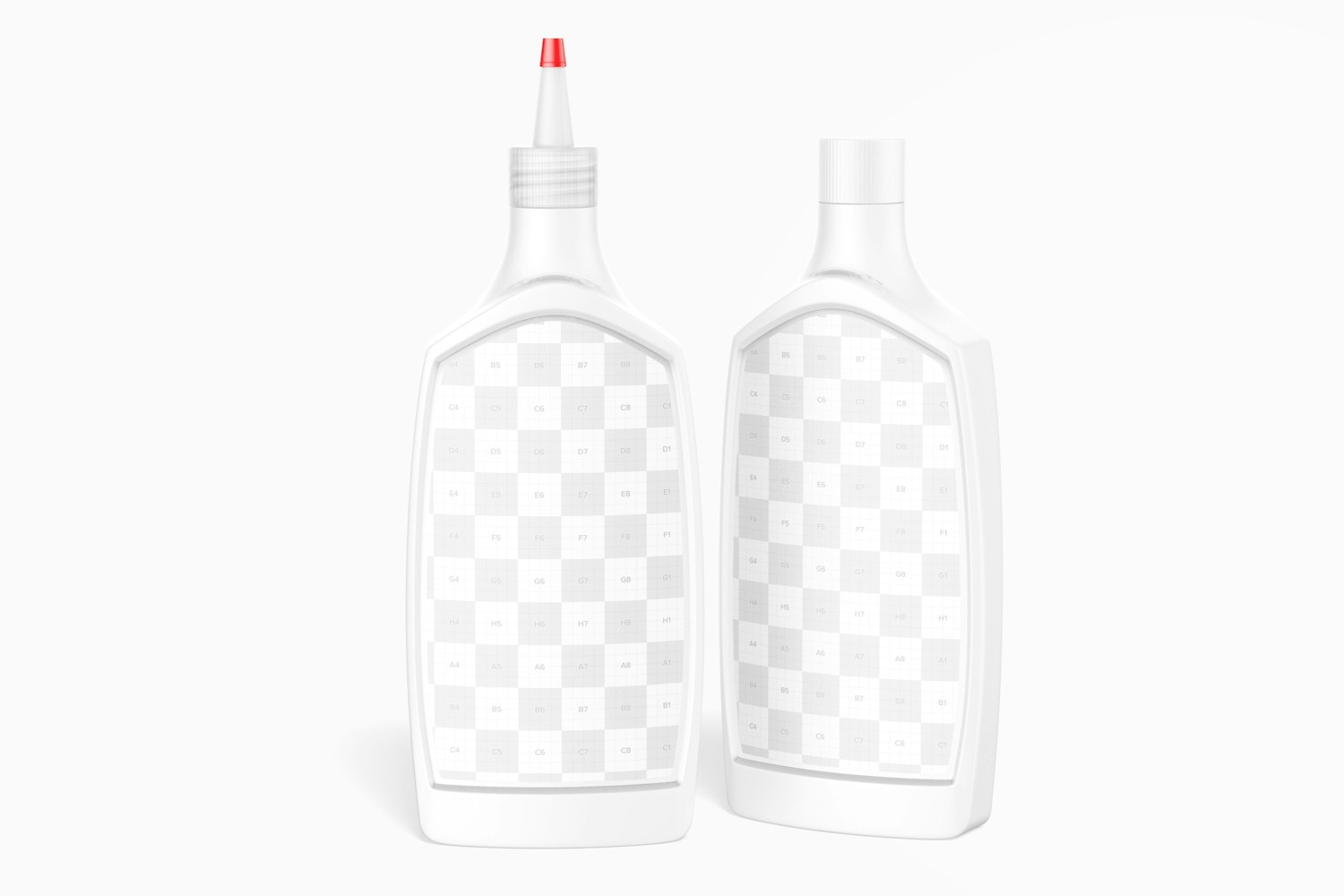 12.2 oz Tattoo Ink Bottles Mockup 12.2 oz Tattoo Ink Bottles Mockup
