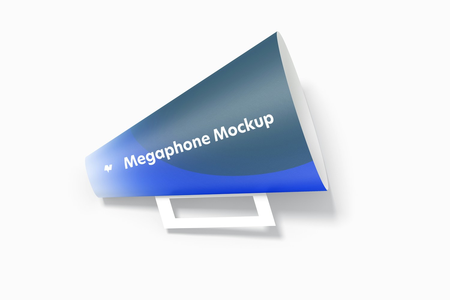 Paper Megaphone Mockup