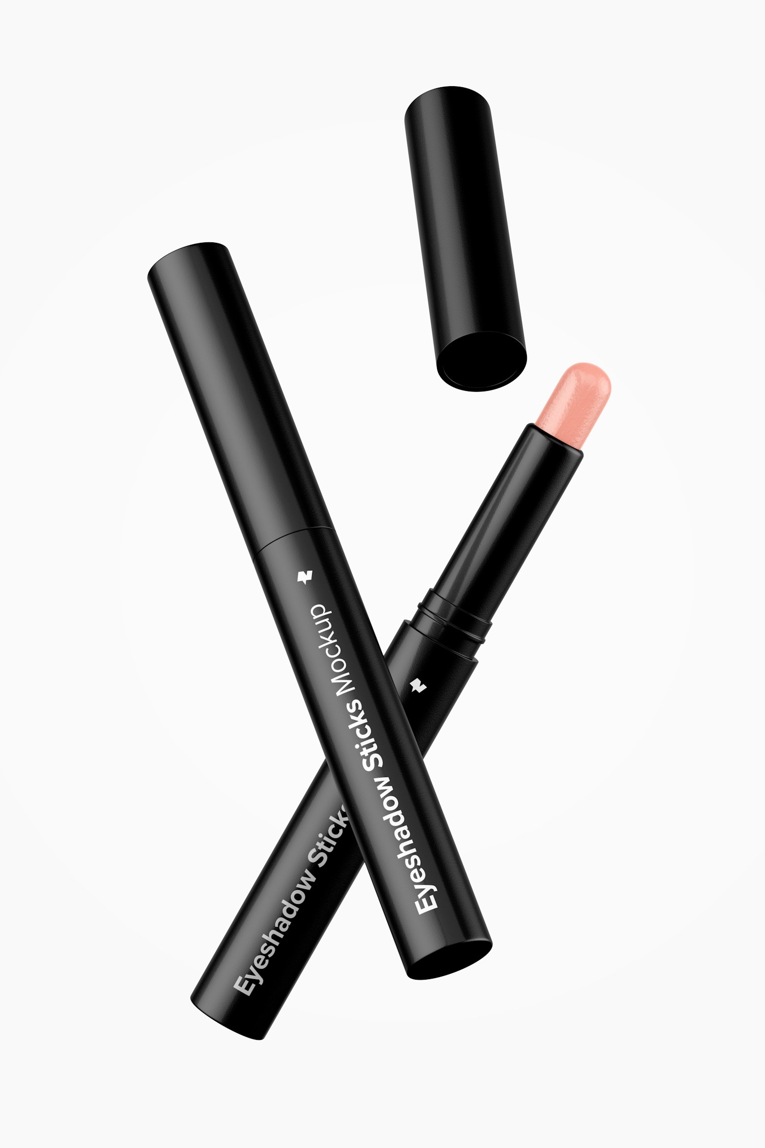 Eyeshadow Stick Mockup, Floating Eyeshadow Stick Mockup, Floating