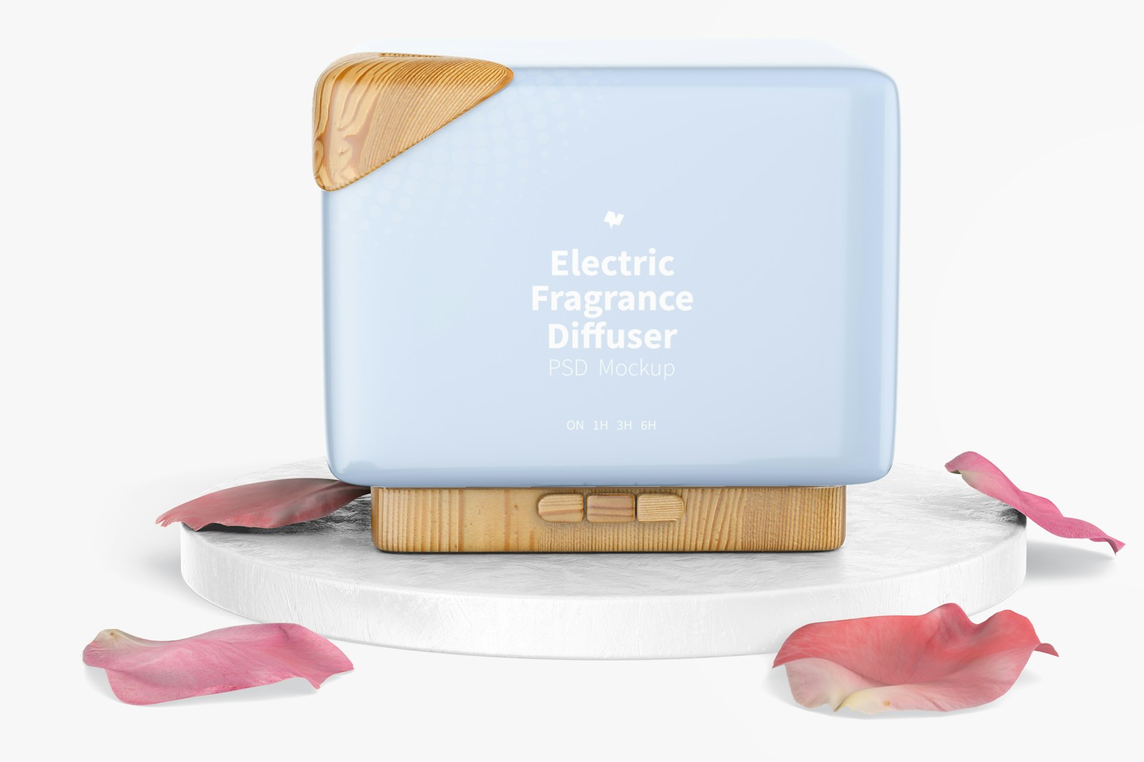 Electric Fragrance Diffuser Mockup, Front View