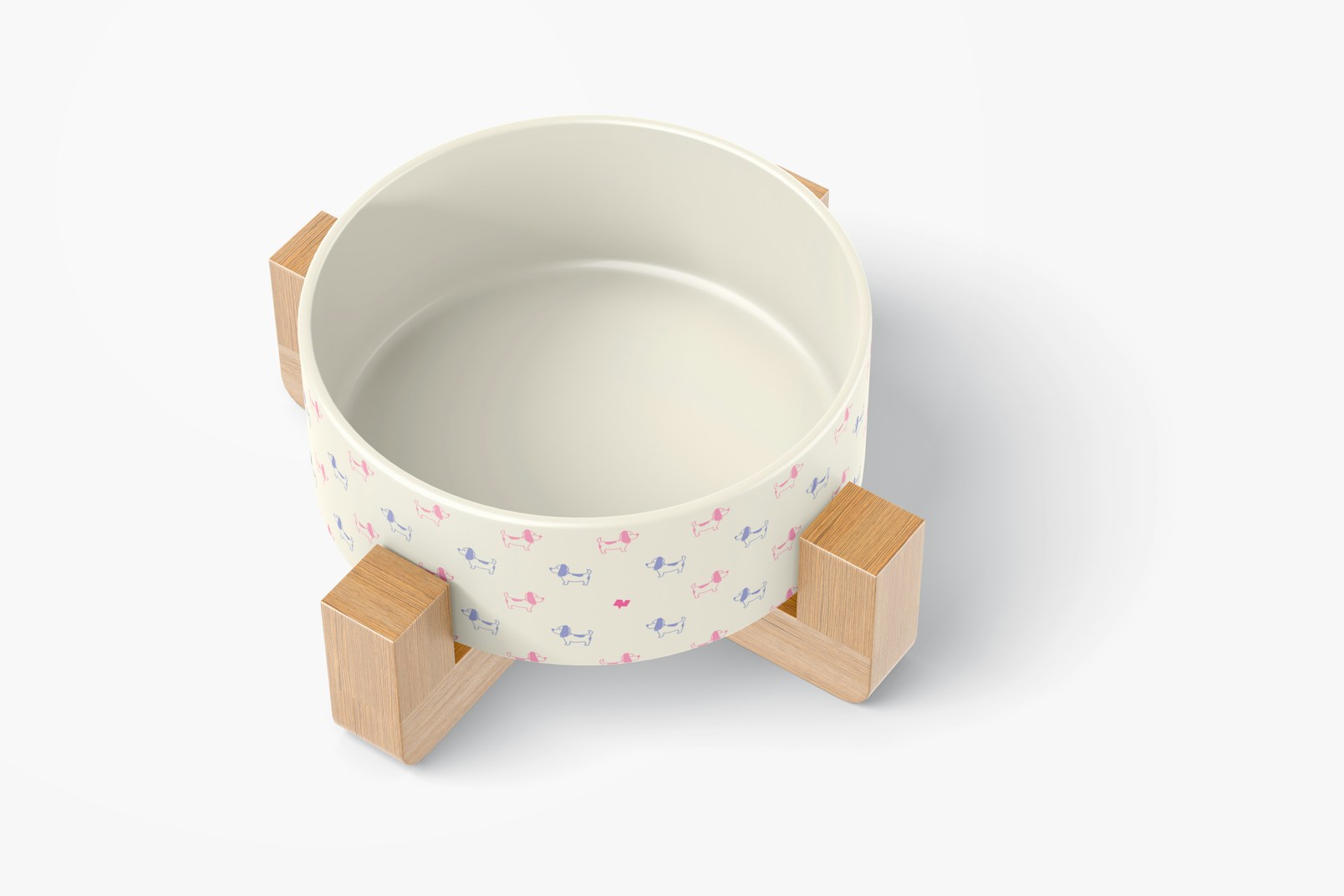 Ceramic Pet Bowl Mockup