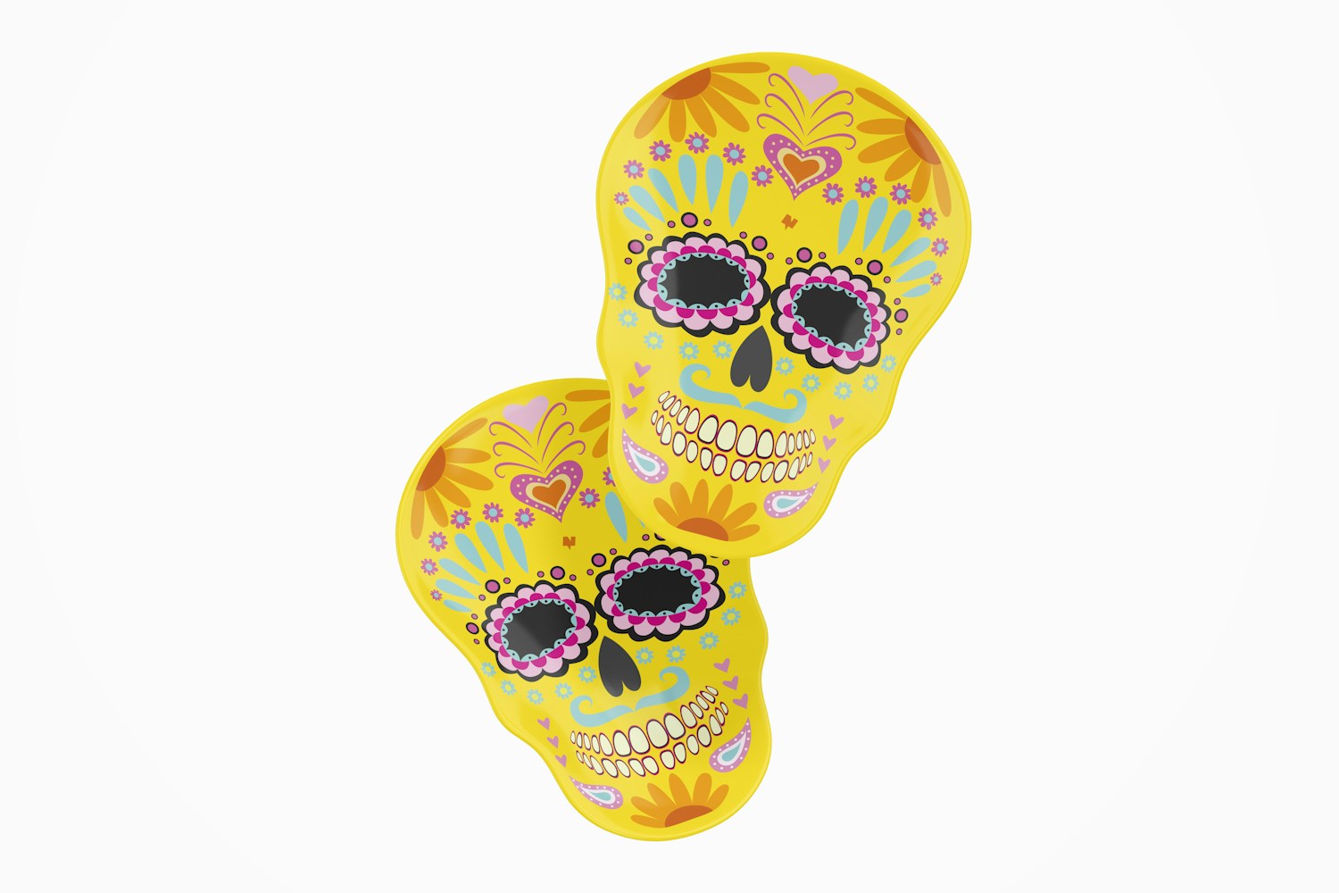 Maqueta de Plato de Calavera, Flotando Maqueta de Plato de Calavera, Flotando