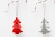 Metallic Christmas Tree Ornament Mockup, Hanging