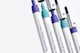 Matte Plastic Marker Pens Mockup, Close Up