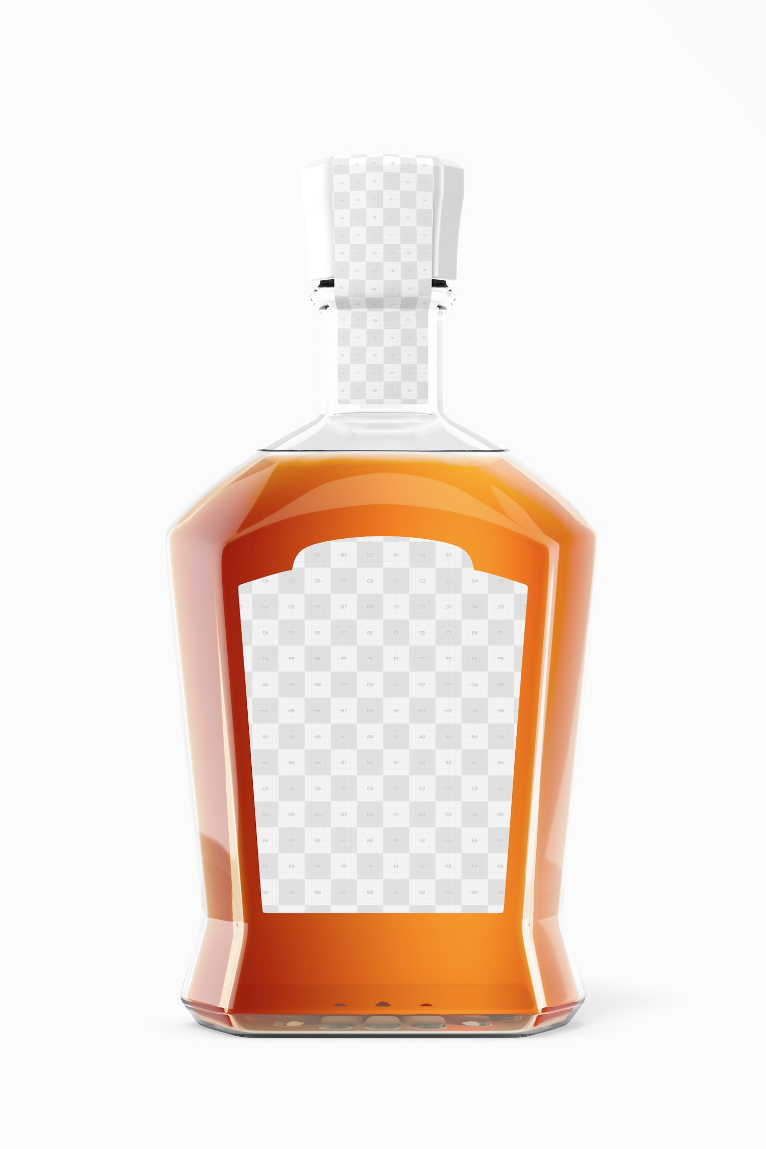 Whiskey Bottle Mockup