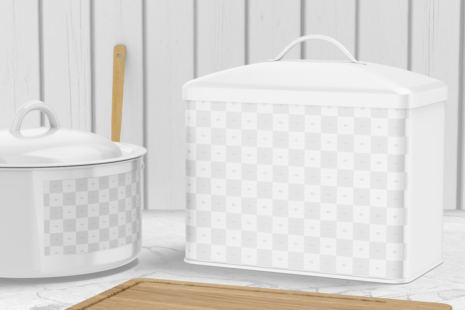 Bread Box Mockup Bread Box Mockup