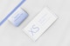 Square Clothing Tags Mockup, Top View
