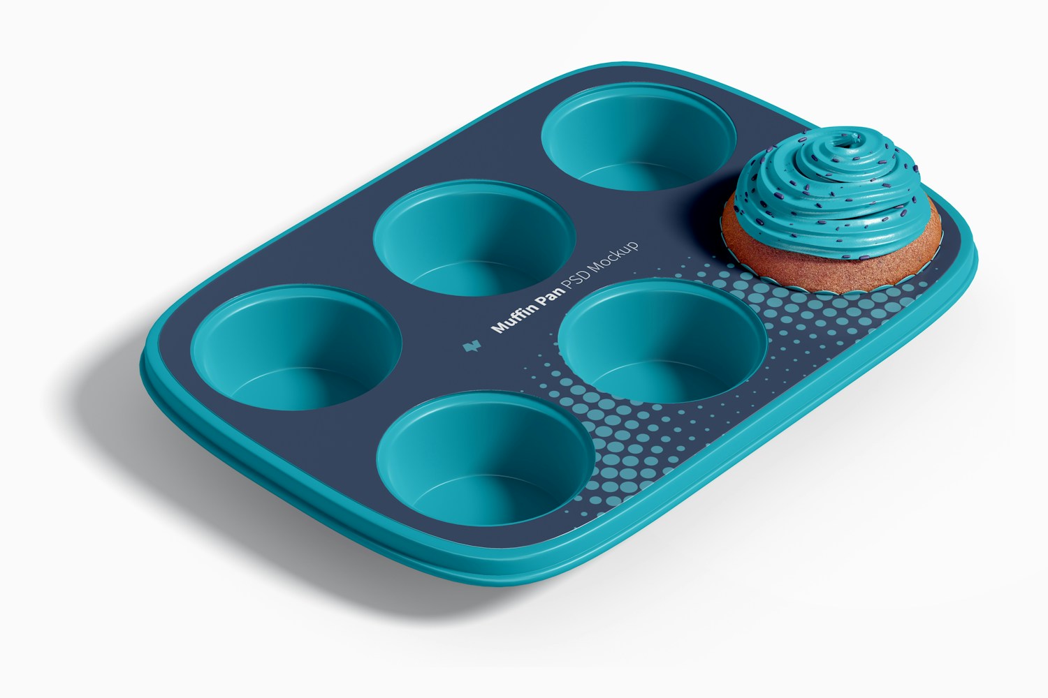 Muffin Pan Mockup Muffin Pan Mockup