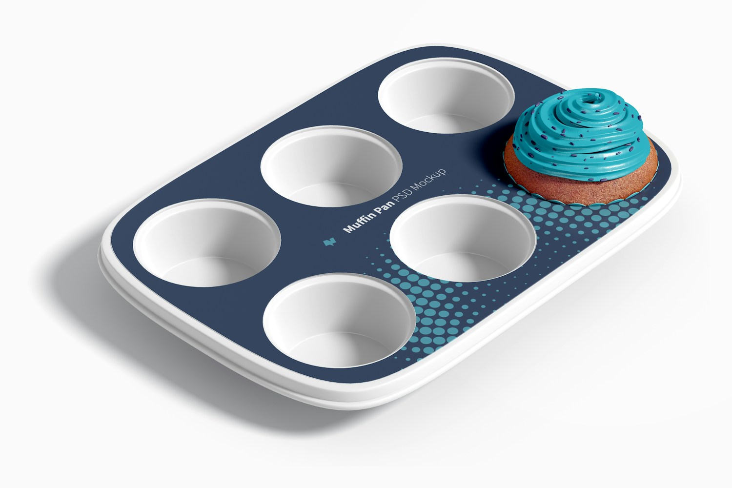 Muffin Pan Mockup Muffin Pan Mockup