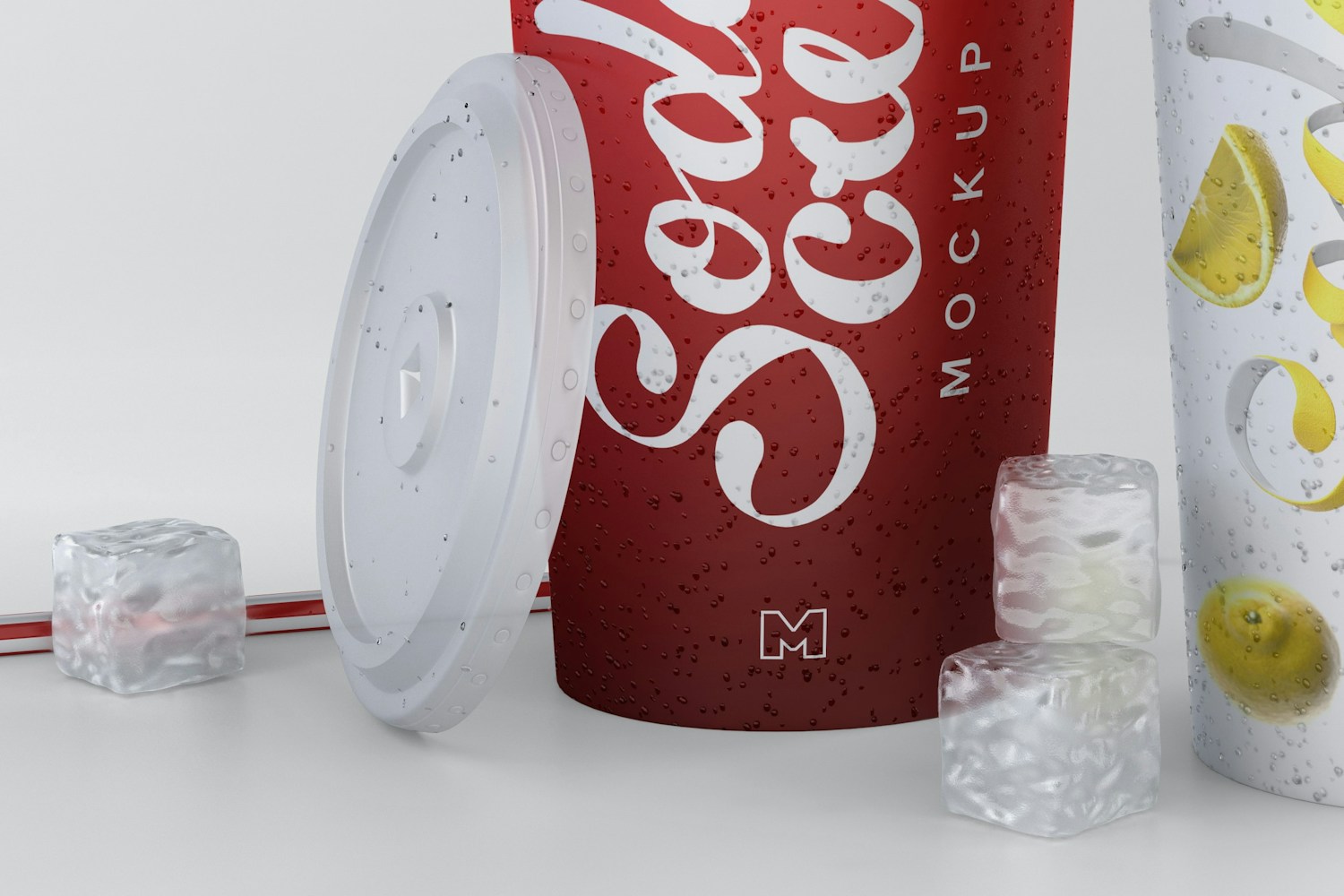 Soda Cup Mockup 03