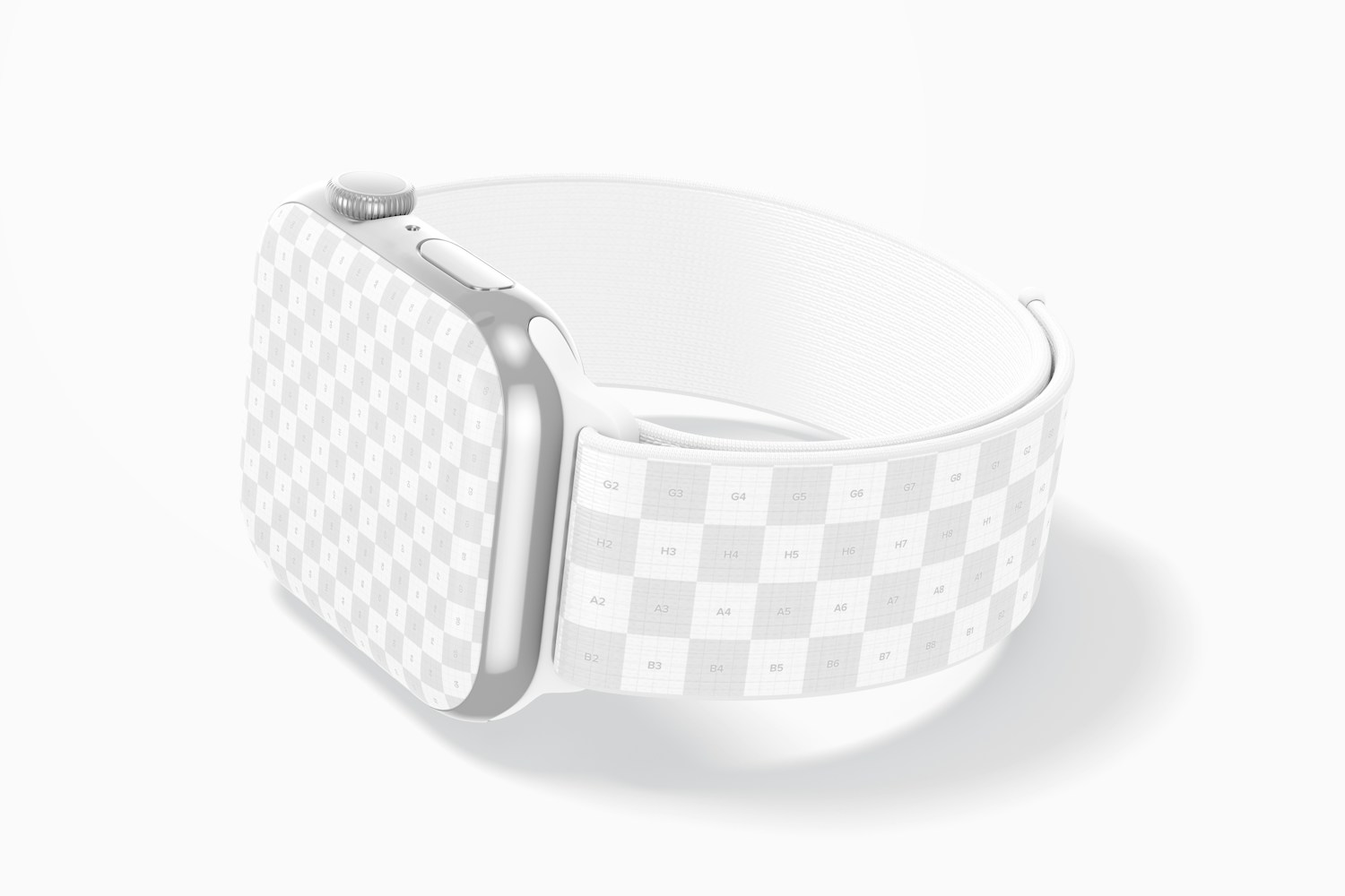 45mm Clover Sport Band Mockup 45mm Clover Sport Band Mockup