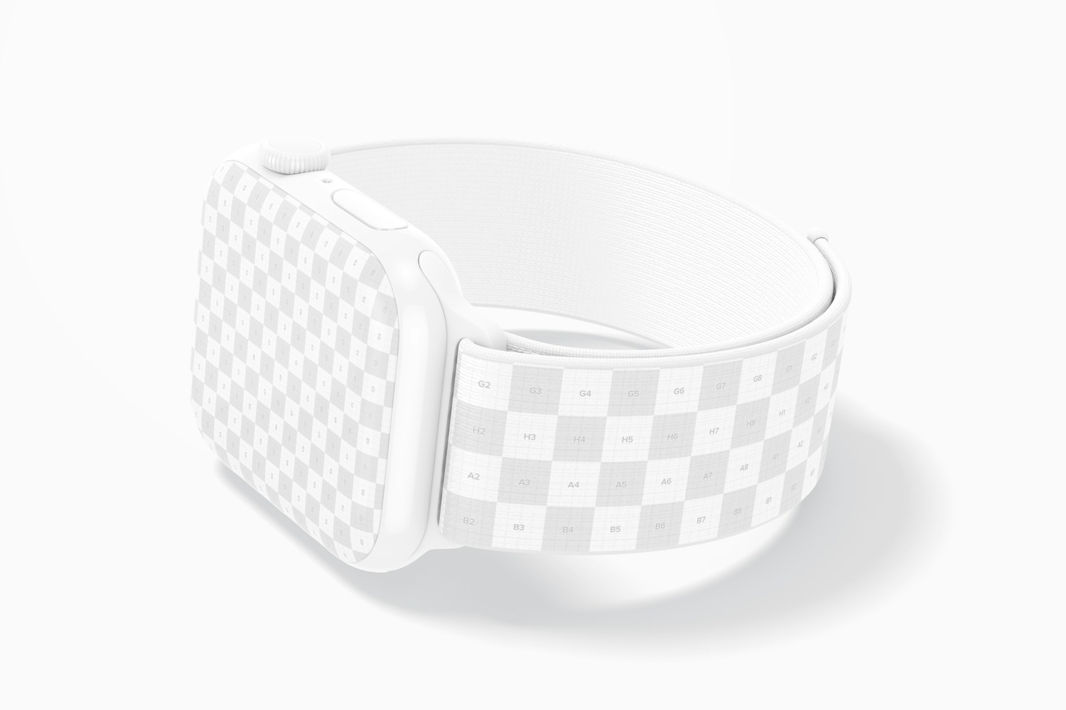 45mm Clover Sport Band Mockup 45mm Clover Sport Band Mockup