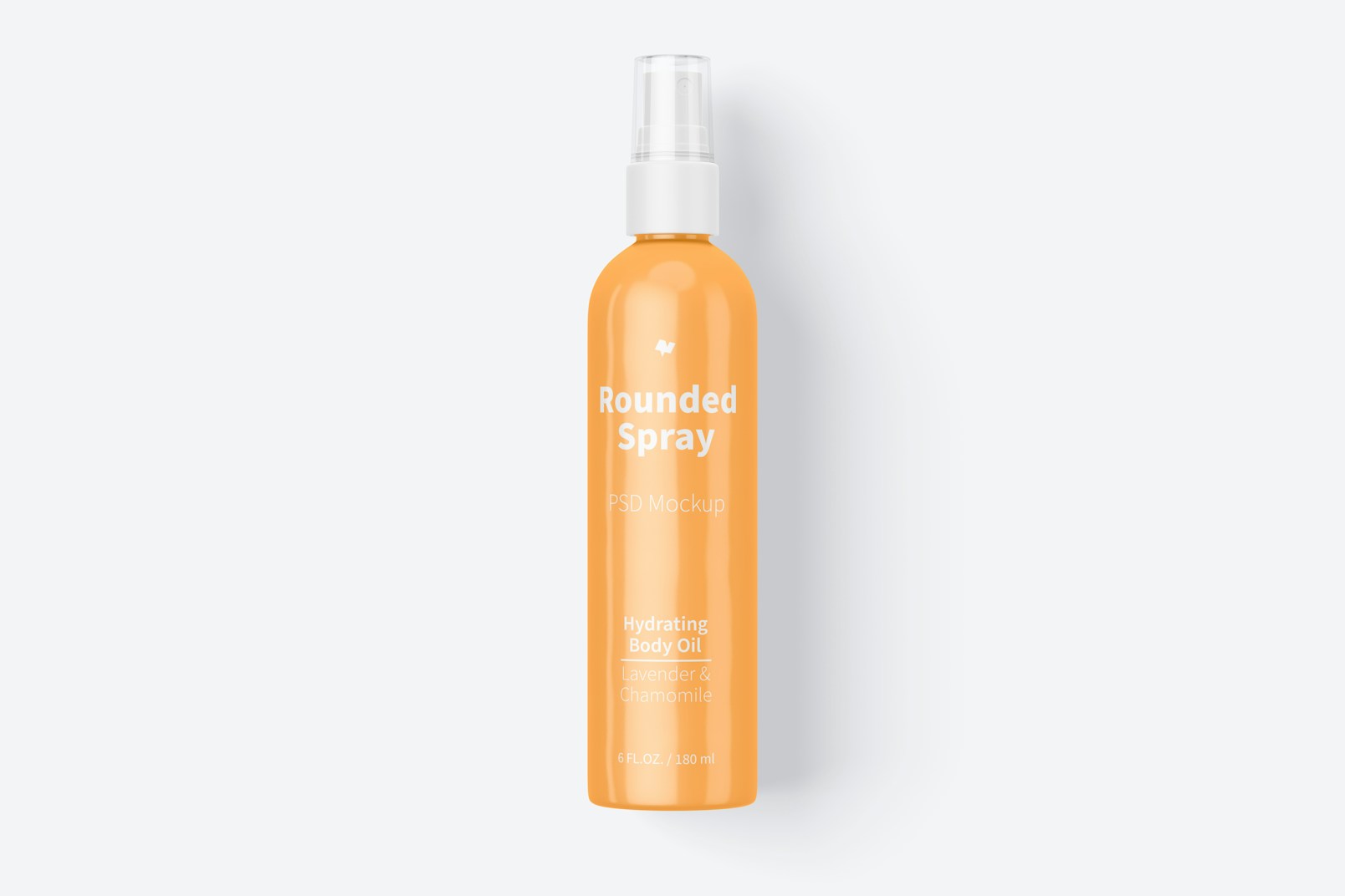 6 Oz Rounded Spray Mockup, Top View 02