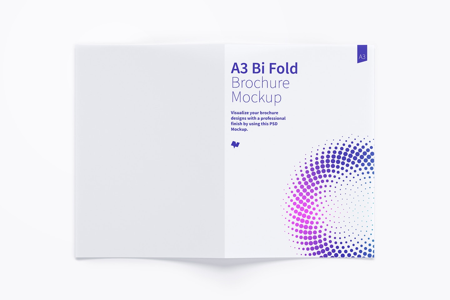 A3 Bi Fold Brochure Mockup 02
