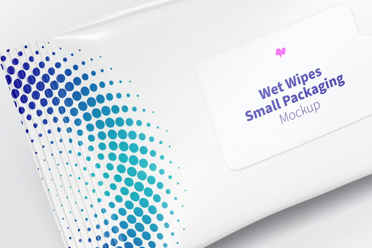 Wet Wipes Small Packaging Mockup