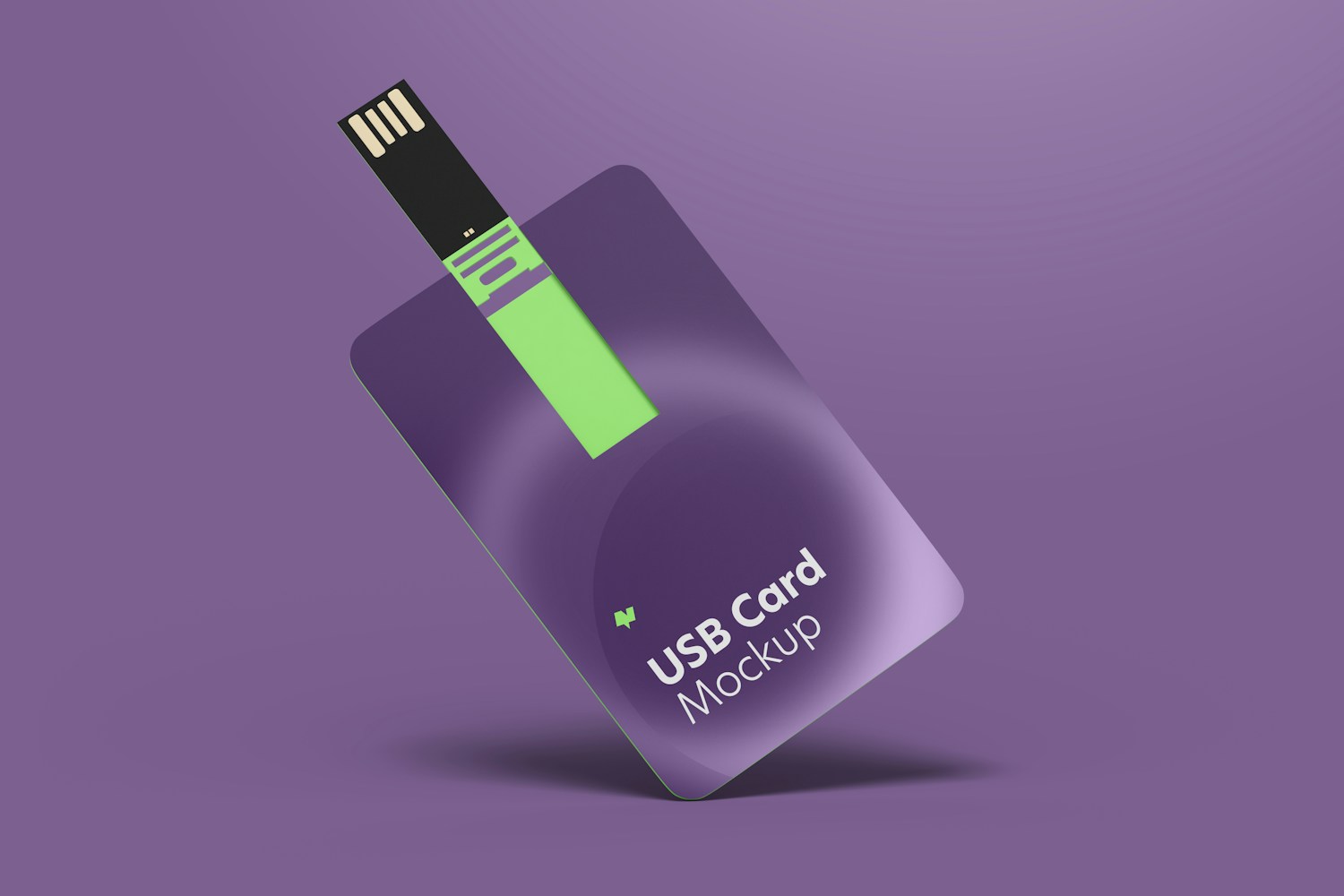USB Card Mockup