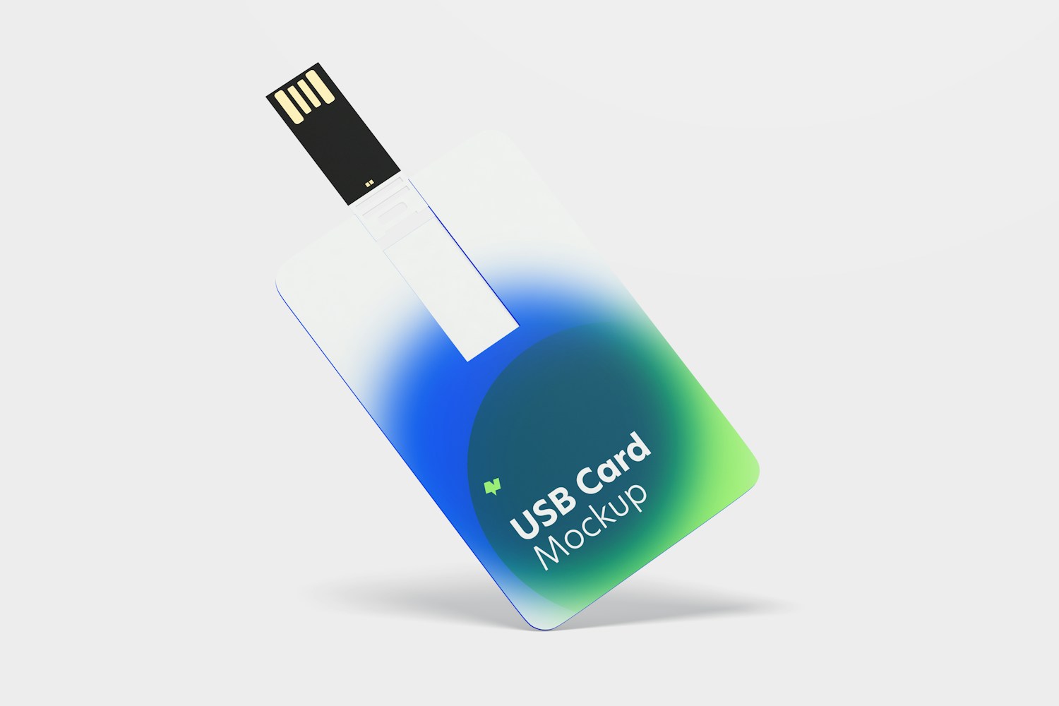 USB Card Mockup