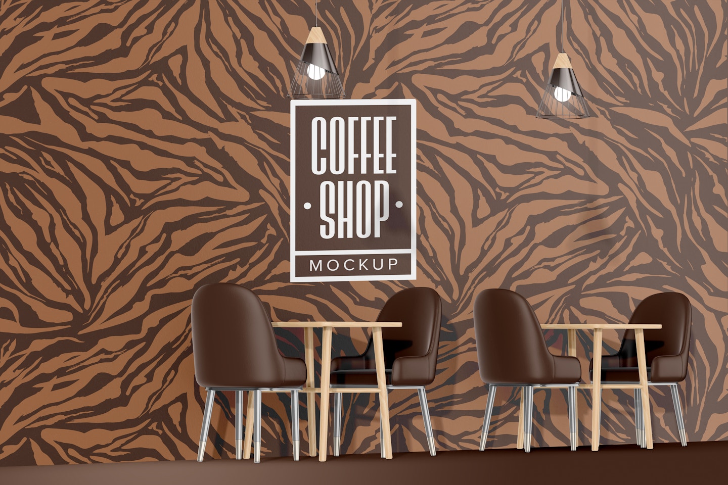 Modern Coffee Shop Mockup