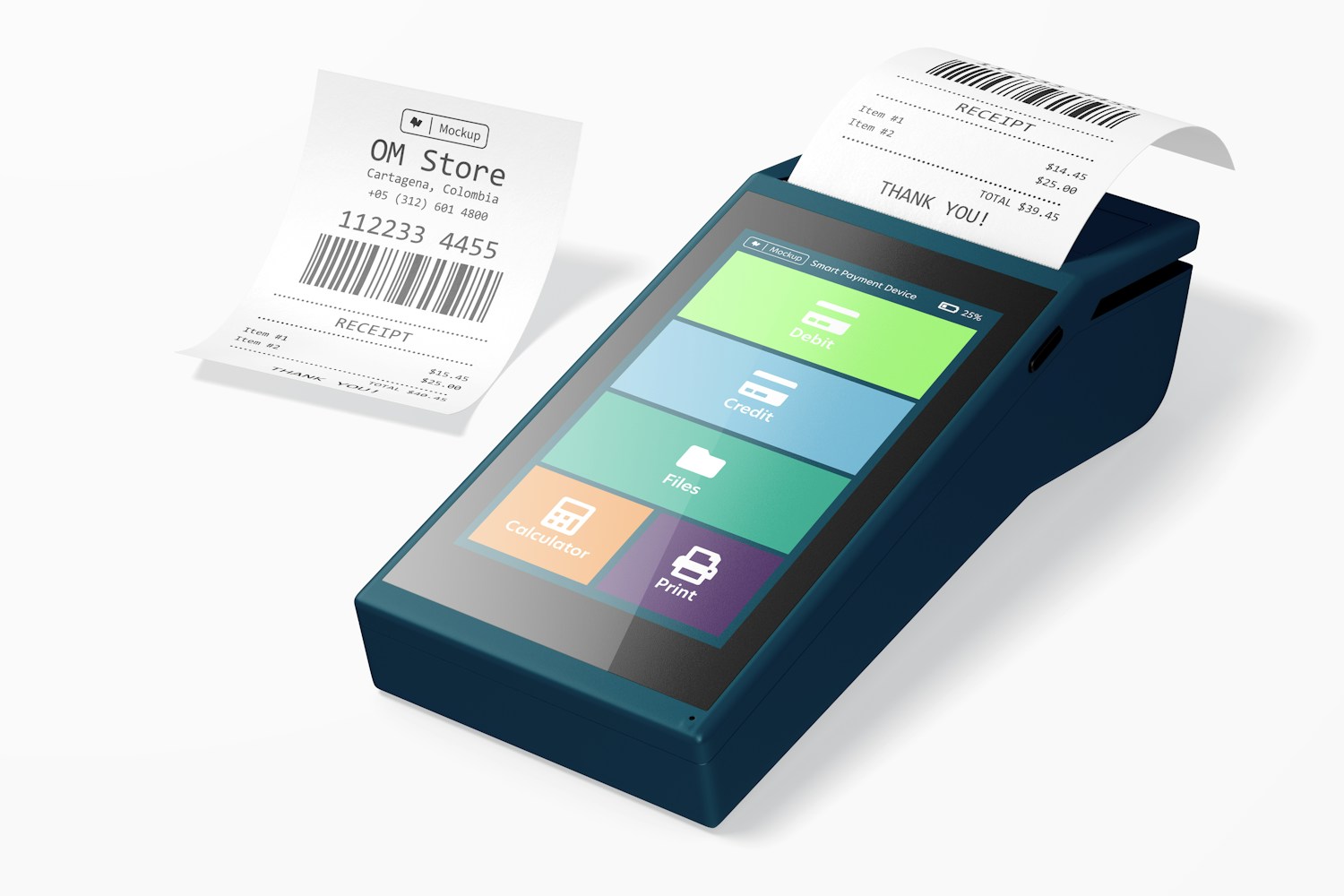 Smart Payment Device Mockup